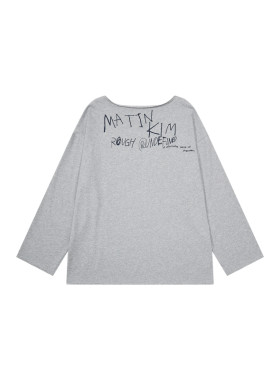 【官方正品】MatinKim斜肩上衣