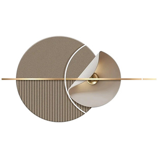 卧室床头装饰画轻奢高级感主卧壁饰LED灯光画客厅墙意式极简挂画