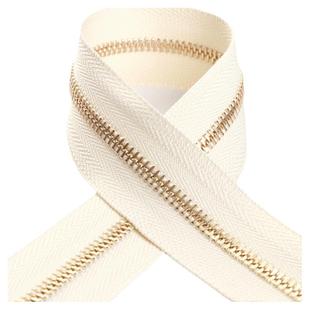 日本进口YKK拉链条正品铜质3号5号拉链头衣服拉链布配件皮革辅料