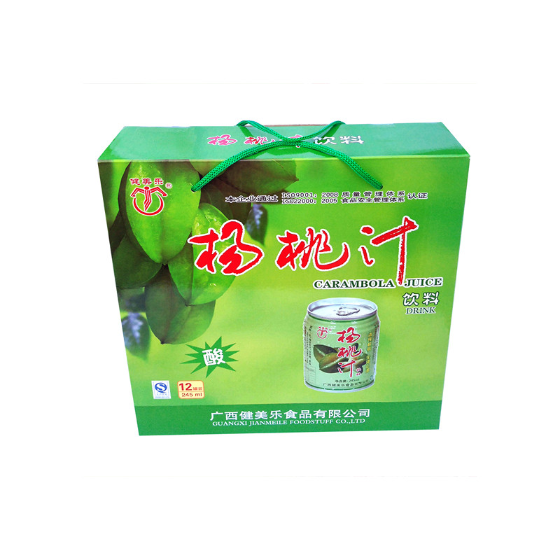 杨桃汁果汁味饮料健康饮品酸甜广西特产寿乡特色清热解暑送礼佳品