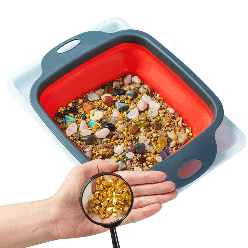 凯蒂卡乐儿童淘金沙玩具考古挖掘