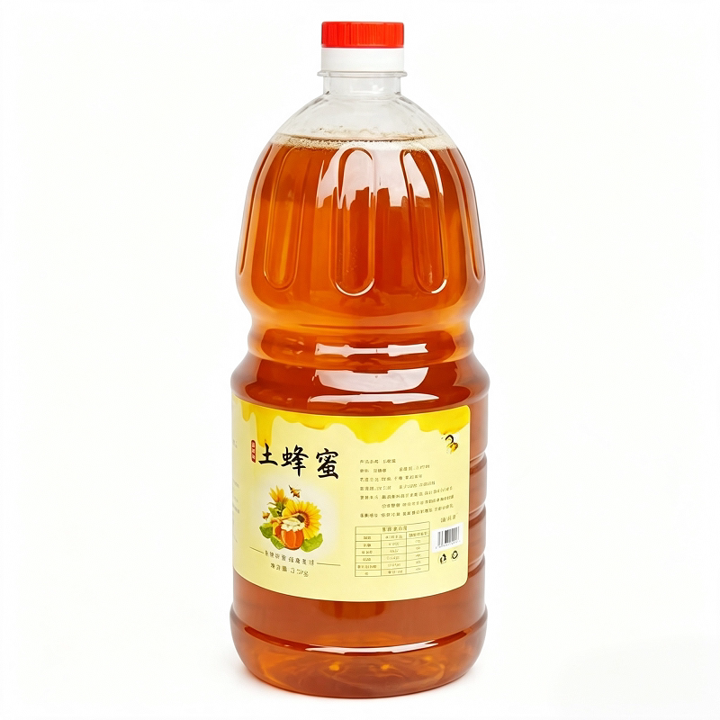 5斤装蜂蜜纯正天然野生百花土蜂蜜无添加正品农家自产大桶装商用
