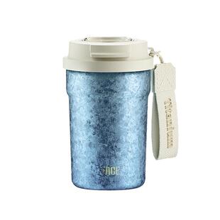 Face纯钛咖啡杯女士高颜值美式拿铁钛杯小巧便携送生日礼物保温杯