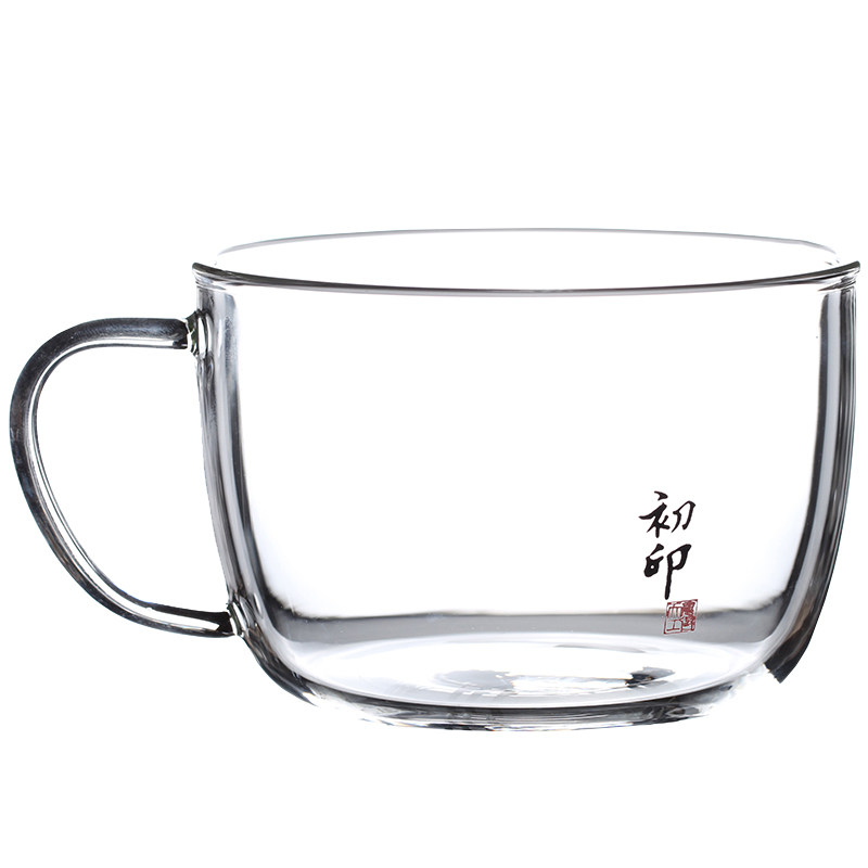 耐热玻璃早餐杯子燕麦杯 带盖麦片杯牛奶杯微波炉宝宝炖蛋炖碗