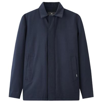 九牧王男装2025冬季新款行政夹克公务商务休闲男款羽绒服鹅绒外套