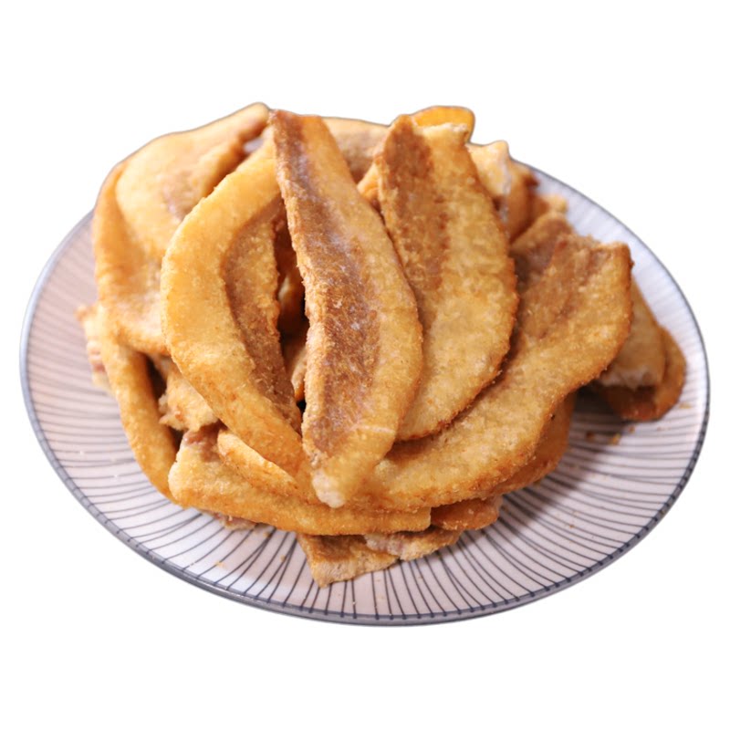 肉脂渣酥脆肉条纯肉渣生酮零食无淀粉油梭子猪肉粕好吃的青岛特产