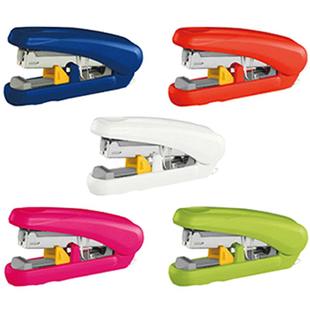 日本PLUS普乐士啪嗒订书机办公多功能手握订书器学生用文具省力小型订书针带起钉器手握式迷你装订用品联新