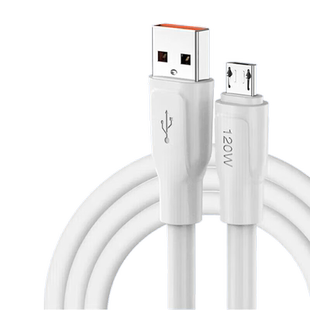 艾胜者 6A安卓数据线120W超级快充micro usb充电线器加长加粗老款小头适用华为荣耀魅族麦芒VIVO小米OPPO红米