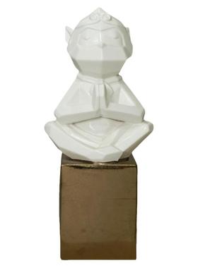 白金陶瓷现代几何孙悟空