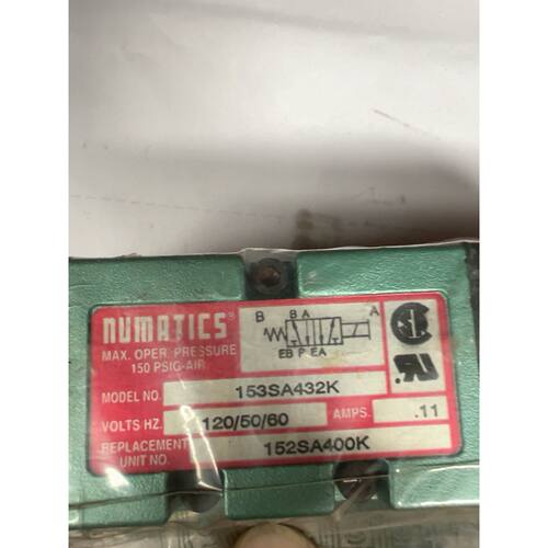 【请询价】出一个全新的NUMATICS电磁阀型号153SA432K
