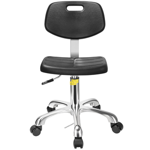 防静电靠背椅工厂车间流水线工作椅实验室旋转升降凳子防静电椅子