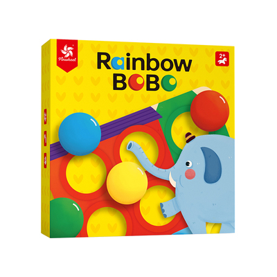 pinwheel彩虹波波球桌游感统训练