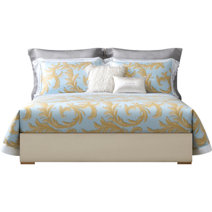 ROYALCOVER/罗卡芙夏季莱赛尔兰精天丝贡缎印花床单四件套 洛里亚