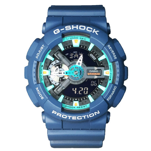 卡西欧G-SHOCK黑武士GA-110-1B/400/700/GG-1000男女电子运动手表