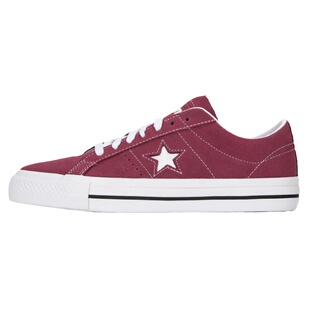Converse匡威One Star Pro经典翻毛皮女黑白板鞋171327C 171978C