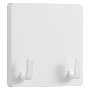 86型空白面板挂钩开关插座底盒遮挡板遮丑盖板堵洞白板暗盒填空板