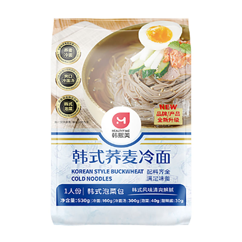 韩熙美荞麦冷面低脂速食酸甜