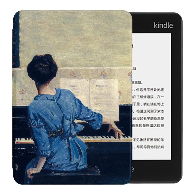 指尖音乐kindle保护套paperwhite6/24青春版kpw12345定制oasis2/3