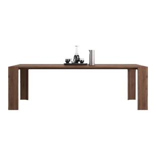 芬纳维亚传承 现代简约长方形餐桌平层胡桃木橡木(Zenit泽尼特)