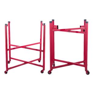 鼓架大鼓架儿童可折叠万向轮子铁艺乐器鼓架战鼓架威风锣鼓架子