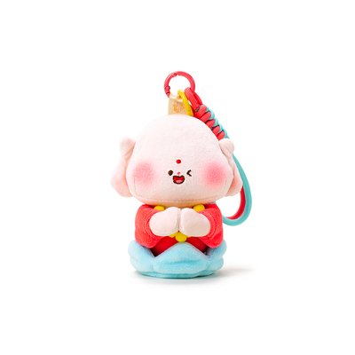 YUYI原创莲花弥勒佛纪念品包挂件