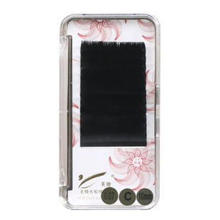 日式山茶花0.07粗磁性一秒可开花嫁接种植假睫毛貂绒浓密自然柔软