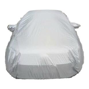 定做新款雨伞布料轻便薄款车衣全罩防尘外罩汽车喷漆维修专用车罩
