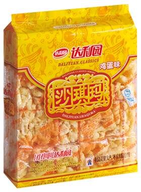 达利园沙琪玛早餐下午茶传统中式糕点萨其马休闲充饥办公室零食