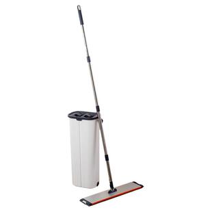 铝合金刮刮乐免手洗平板大拖把带桶套装家用一净懒人墩布擦地神器