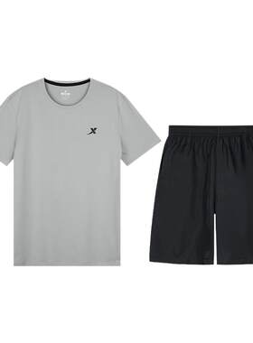 特步运动套装女速干衣运动服