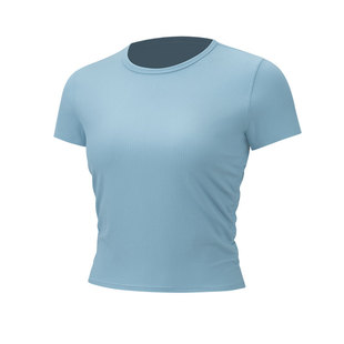 All It Takes 女士运动短袖T恤*罗纹 Nulu™丨lululemon丨LW3GV0S