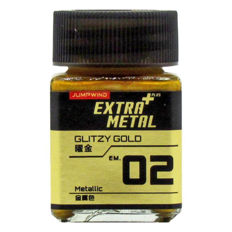 JUMPWIND匠域金属色模型油漆 超级金属色系列EM 高达军模上色涂装