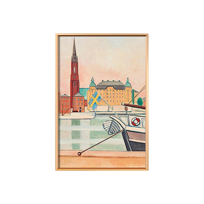 巧辰实木简约卡纸画框相框定制