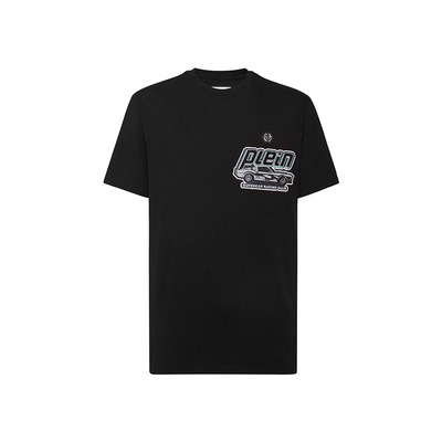PHILIPP PLEIN 2025年夏男士Cars Racing圆领短袖T恤