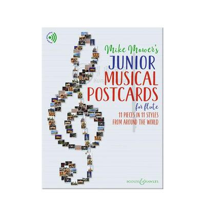 迈克莫尔初级音乐明信片长笛