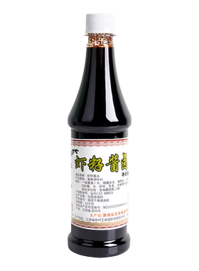 苏州采芝斋苏式咸味虾籽酱卤麻虾酱卤瓶装
