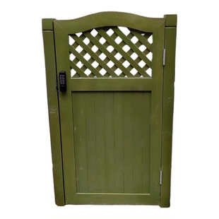 户外庭院门花园木门防腐木栅栏门篱笆门围栏小门半腰门实木院子门