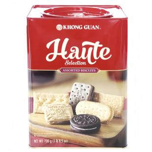 新加坡进口康元经典什锦饼干罐装曲奇夹心酥脆饼干年货曲奇礼盒装