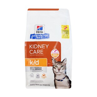 现货 Hill's希尔思/希尔斯k/d kd肾脏健康处方猫粮肾衰竭肾病 4磅