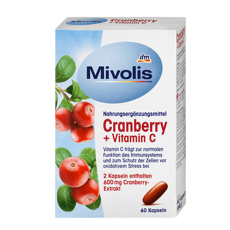Mivolis蔓越莓维生素C胶囊