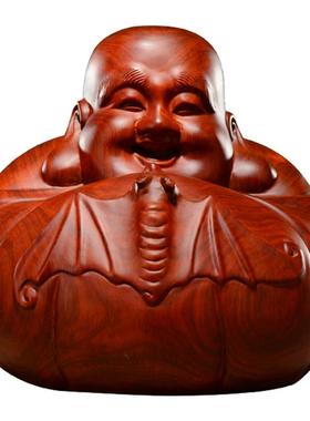 摆件弥勒佛像刺史红木