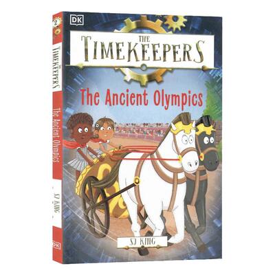 DK 时间守护团古代奥运会英文原版 The Timekeepers: The Ancient Olympics 时间守护者系列历史主题儿童冒险章节桥梁故事书