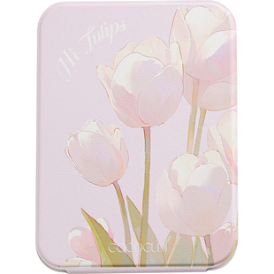 古迪折叠化妆镜办公室桌面小镜子女学生宿舍专用便携台式梳妆镜