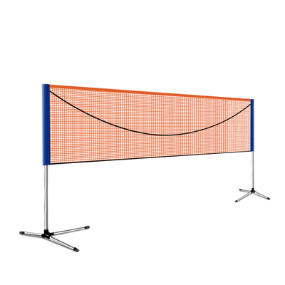 羽毛球网架便携式简易可折叠移动室内家用户外场地标准拦网柱架子