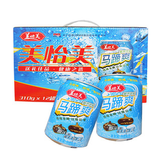美怡美马蹄爽荸荠果汁果肉饮料310ML*12罐 原汁原味马蹄爽饮品