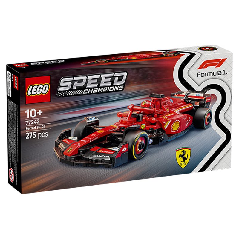 乐高F1法拉利SF-24赛车77242车模