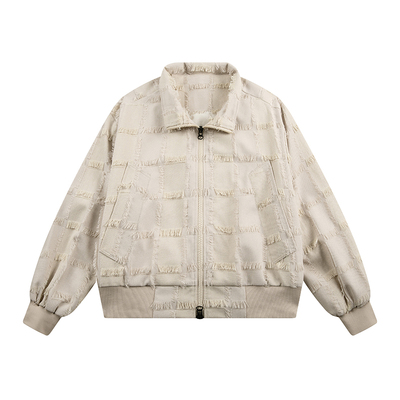 WASSUP美式小众短款夹克外套男秋