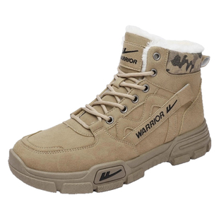 回力官方旗舰店雪地靴男款冬季加绒加厚马丁靴东北雪地棉鞋子男鞋