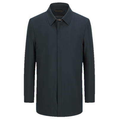 雅戈尔新商务长款秋季风衣