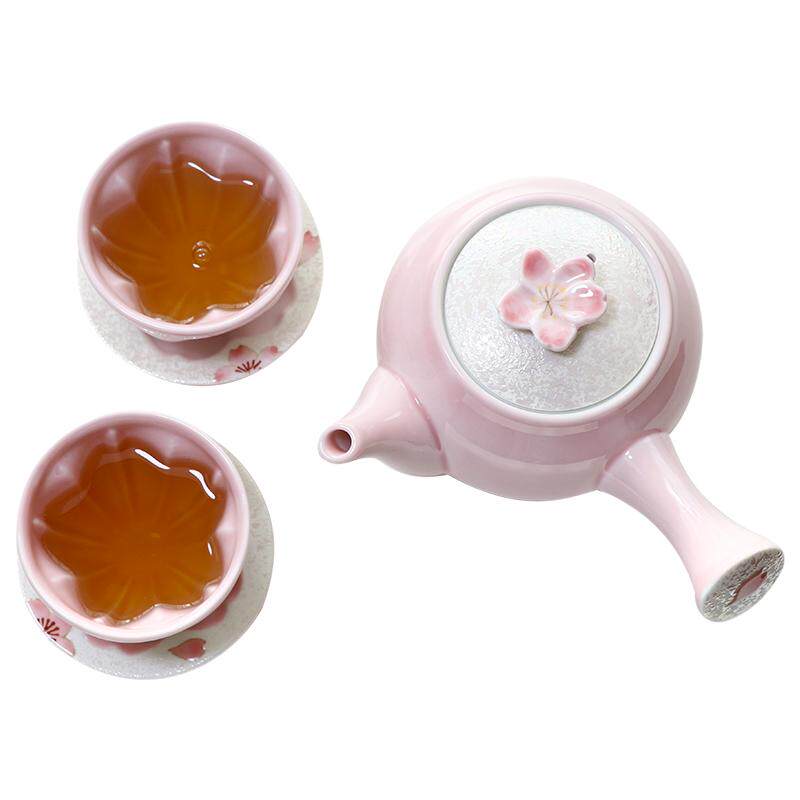 日本有田烧樱花陶瓷茶壶200ml